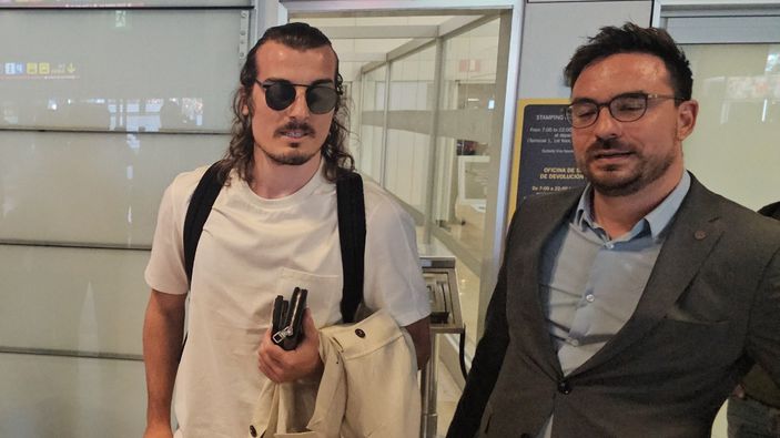 Çağlar Söyüncü, Atletico Madrid'e imza atmak için İspanya'da