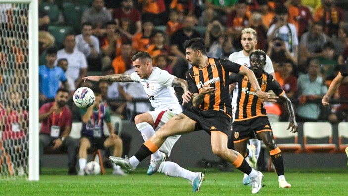 Galatasaray hazırlık maçında Hull City'ye yenildi