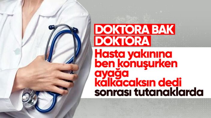 �stanbul'da hakim ve doktor aras�nda ya�anan tart��mada ger�ek ortaya ��kt�