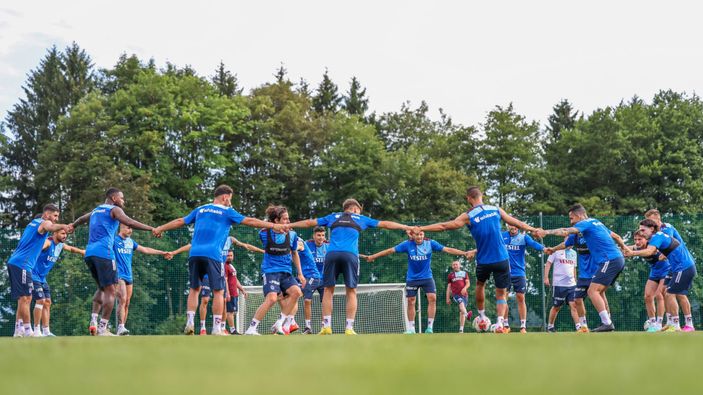 Trabzonspor, kampın 3. gününü de bitirdi