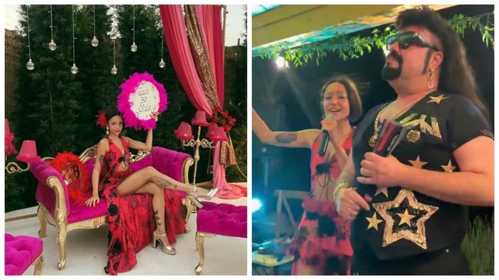 Zeynep Bastık Roman konsepti doğum günü partisi yaptı