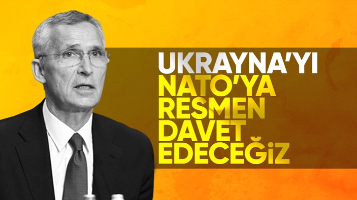 Jens Stoltenberg'ten Ukrayna açıklaması: Üyelik için davette bulunacağız