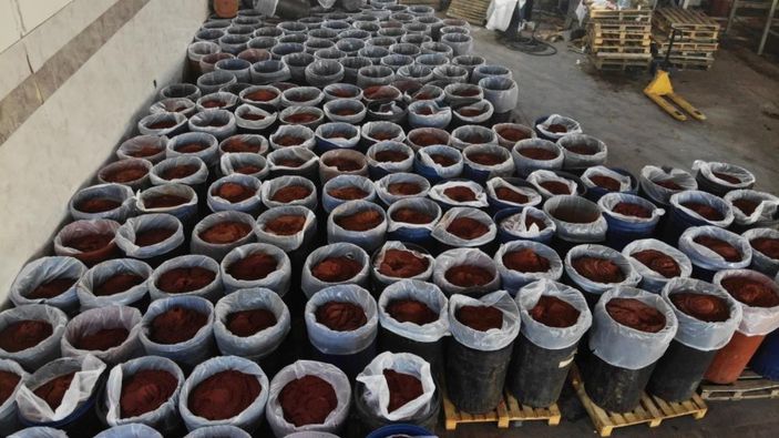 Hatay'da üretim başladı! Salça ve domatesler 20 ülkeye ulaştırılıyor