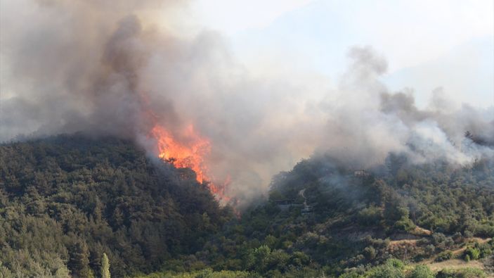 İbrahim Yumaklı açıkladı! Hatay'daki yangın bahçe temizliğinden çıktı...
