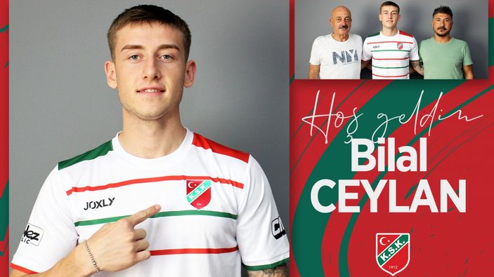 Karşıyaka'da Bilal Ceylan imzaladı