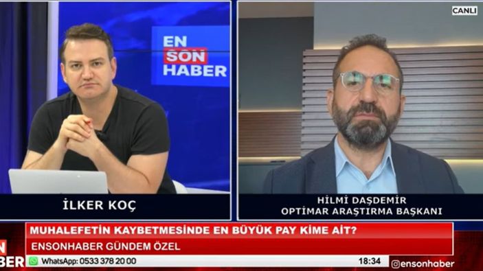 Optimar'dan son anket: Muhalefetin kaybetmesinde en büyük pay kime ait