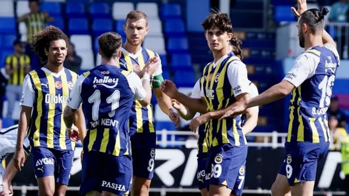 Fenerbahçe hazırlık maçında Gençlerbirliği'ne 5 gol attı