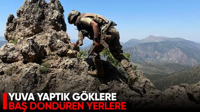 MSB paylaştı: Zor koşullar yıldırmaz Mehmetçiği