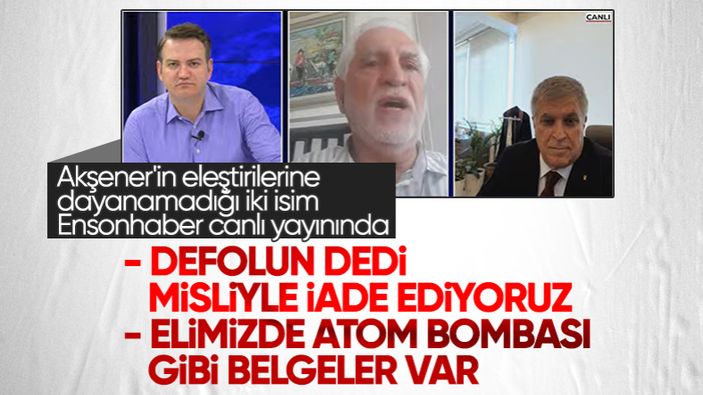 İyi Partili Ethem Baykal: Elimizde atom bombası gibi belgeler var