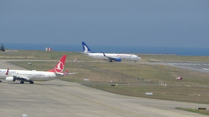 Trabzon Havalimanı'nda tarihin en yoğun temmuz ayı yaşanıyor
