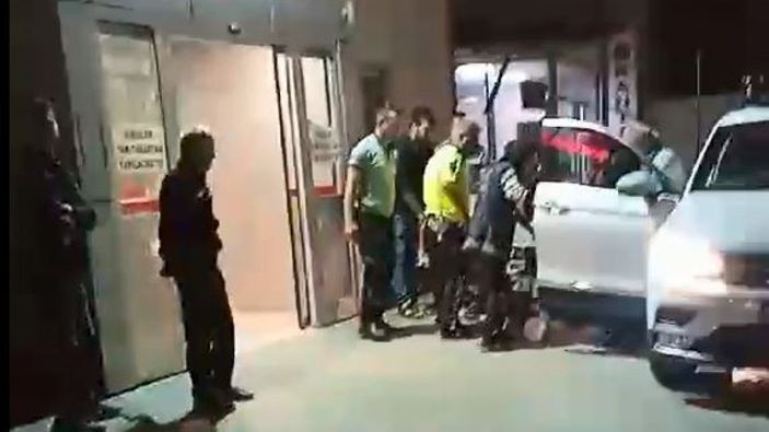 Samsun'da polis ekipleri hamile kadını hastaneye yetiştirdi