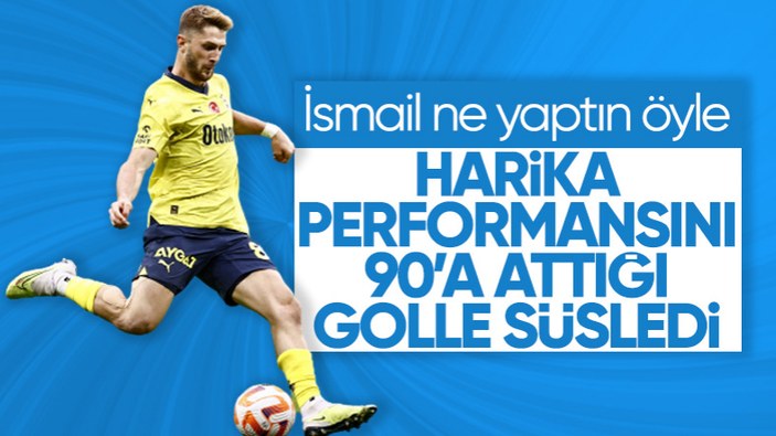 Fenerbahçeli İsmail Yüksek'ten Zimbru'ya harika gol