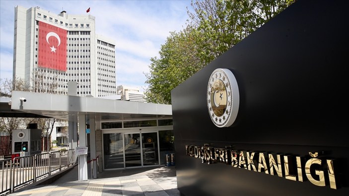 Dışişleri Bakanlığı'ndan AİHM binasında PKK propagandasına kınama
