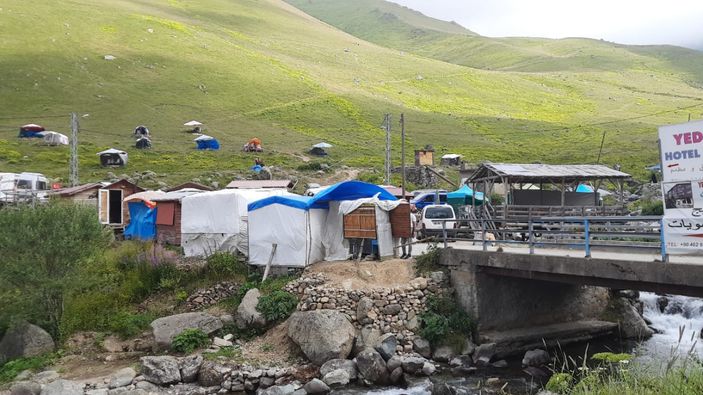 Ensonhaber turizm bölgesi Uzungöl'den bildiriyor