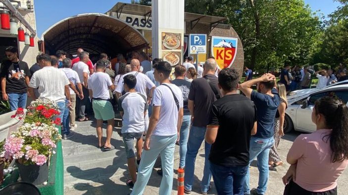 Kayserispor taraftarından Galatasaray maçına yoğun ilgi