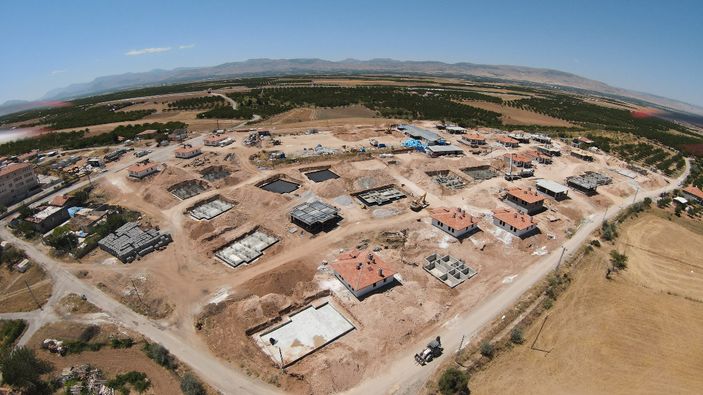 Malatya'da afet konutları tamamlanıyor! Köy evlerinin teslimi başladı