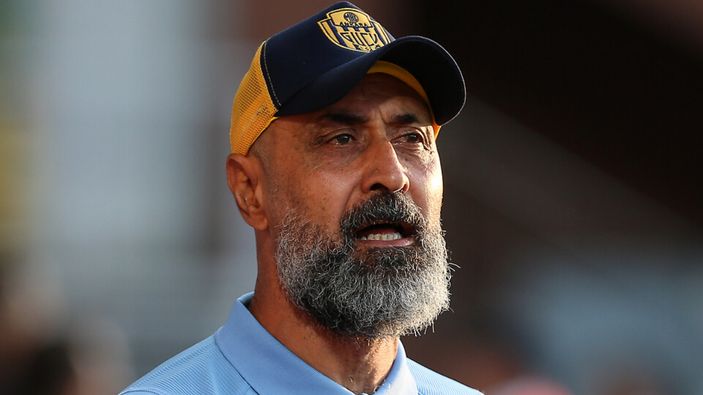 'Türk genci sahada olacak' diyen Tolunay Kafkas maça 8 yabancıyla çıktı