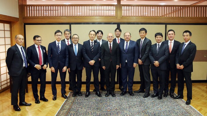 Türkiye'ye yatırım artışı konuşuldu! Mehmet Şimşek, Japon şirket temsilcileri ile buluştu