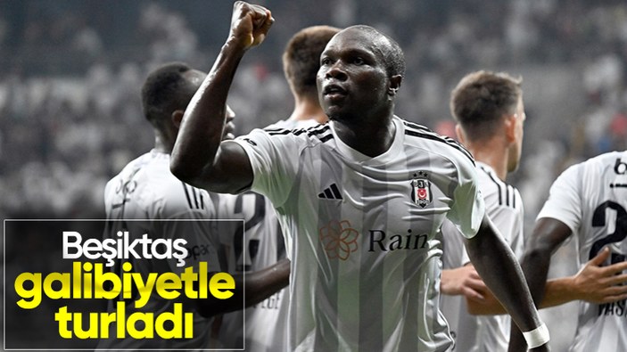 Neftçi Bakü'ye şans tanımayan Beşiktaş tur biletini kaptı