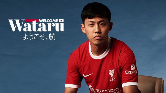 Liverpool, Wataru Endo'yu renklerine bağladı
