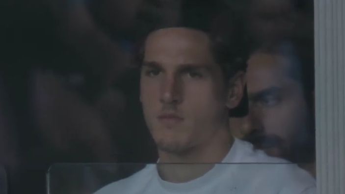 Nicolo Zaniolo, yeni takımını tribünden takip etti