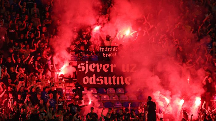 UEFA'dan Dinamo Zagreb taraftarına yasak!