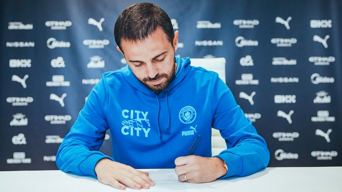 Manchester City, Bernardo Silva'nın sözleşmesini uzattı