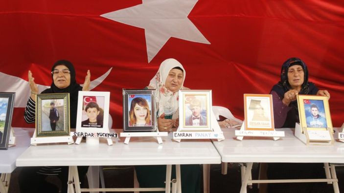 Diyarbakır'da evlat hasreti çeken anneler nöbette