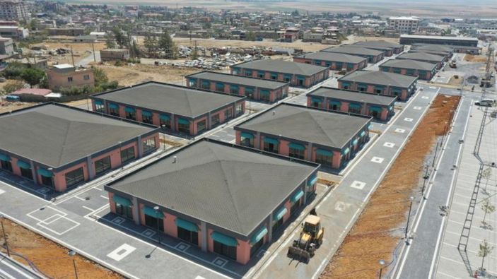 Gaziantep'te 243 dükkanlı çarşıda sona doğru