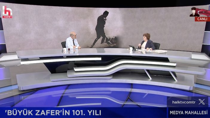 Halk TV'de 30 Ağustos gerginliği: Ayşenur Arslan renkten renge girdi