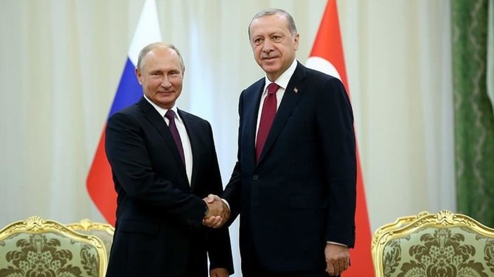 Cumhurbaşkanı Erdoğan Putin ile görüştü
