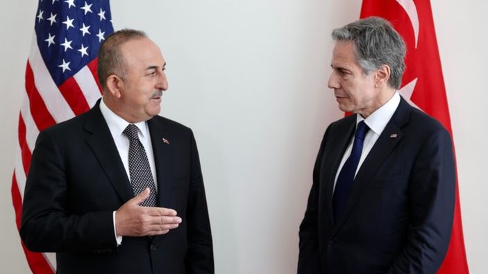 Mevlüt Çavuşoğlu, ABD'li mevkidaşı Blinken ile bir araya geldi