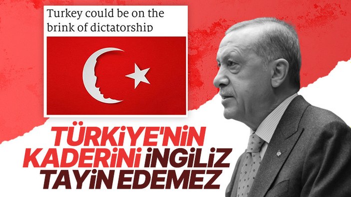 Cumhurbaşkanı Erdoğan, Economist'in analizine tepki gösterdi