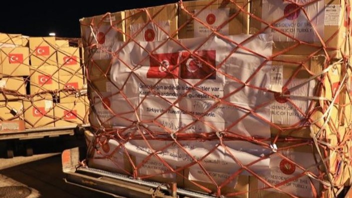 Türkiye'den Tunus'a tıbbi malzeme yardımı
