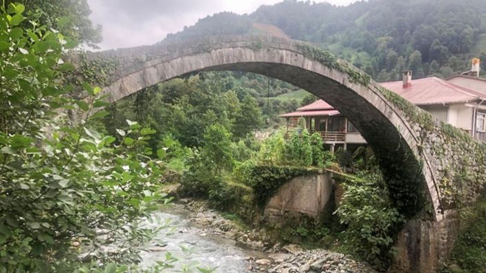 Rize'nin tarihi köprülerinin risk analizi yapıldı