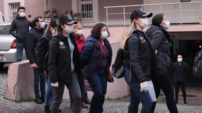 İzmir'de MLKP'li ve PKK'lı 5 şüpheli tutuklandı
