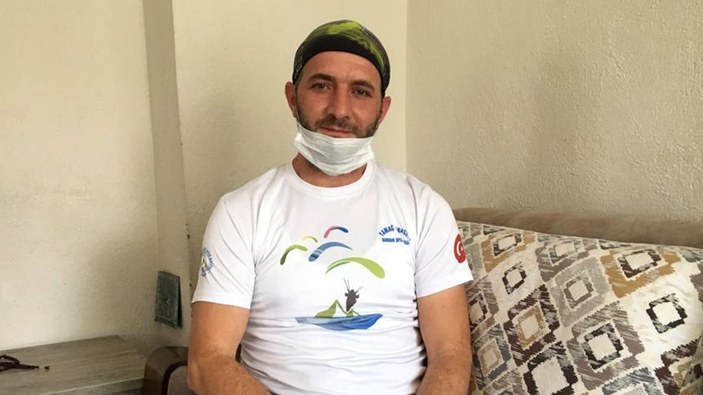 Burdur'daki yamaç paraşütçüsü, kansere yenildi