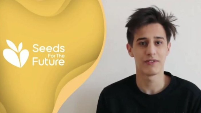 Liseli yazılımcı Özgür Özdemir, Huawei'nin Gelecek İçin Tohumlar projesine katılan en genç isim oldu