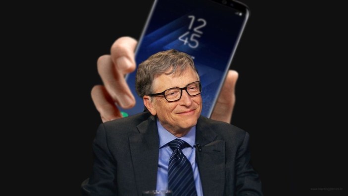 Bill Gates, neden iPhone yerine Android telefon kullandığını açıkladı