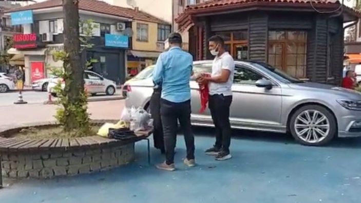 Sakarya'da asker yardımı bahanesiyle dilencilik