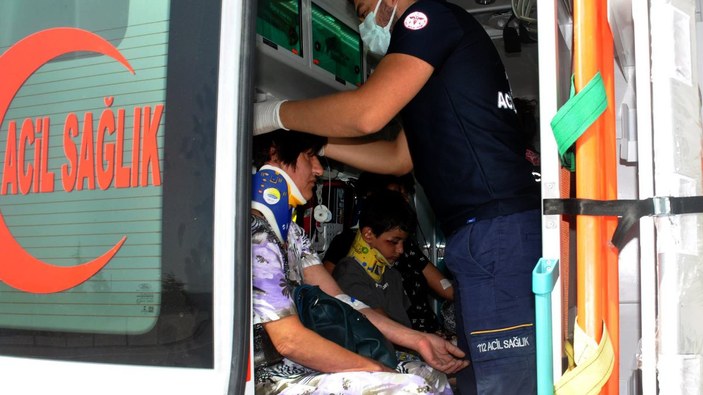 Tekirdağ'da 7 kişi, zincirleme kazada yaralandı