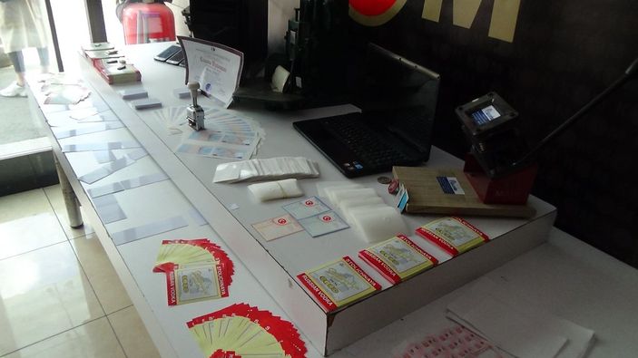 Bahçelievler’de sahte belge basan matbaaya operasyon
