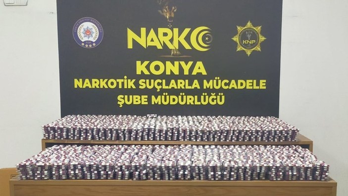 Konya'da uyuşturucu operasyonu: 15 gözaltı