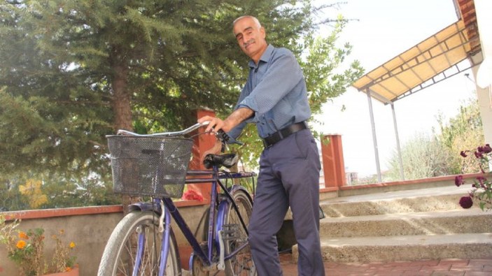 Bingöl'de 25 yıldır bisiklet süren adam, ilk yıllarda ayıplandığını söyledi