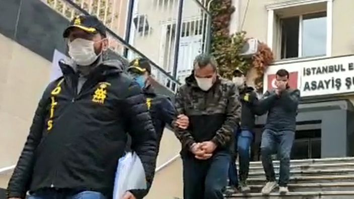 İstanbul'da kamyonet hırsızları yakalandı