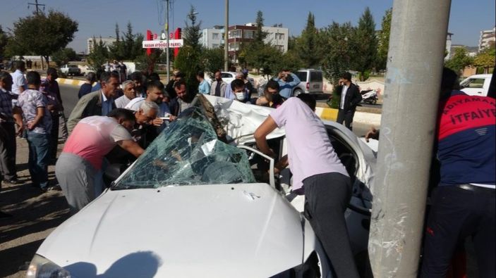 Adıyaman'da kaza yapan 13 yaşındaki sürücü vefat etti
