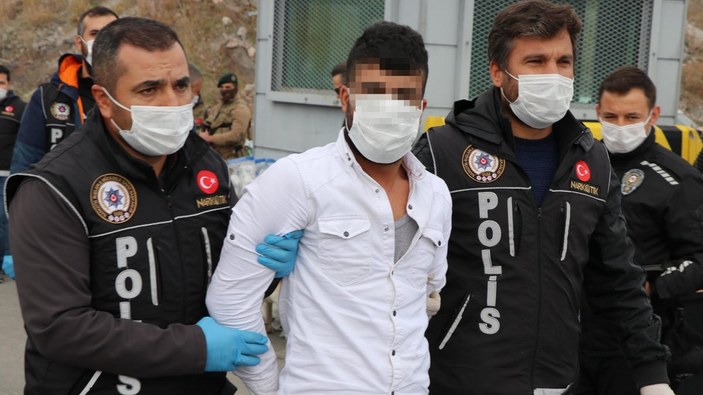Kayseri'deki şahıs, 112 kilo uyuşturucu ile yakalandı