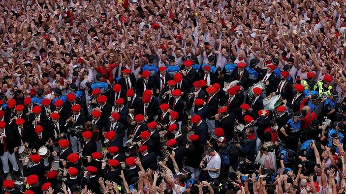 İspanya'da San Fermin festivali başladı
