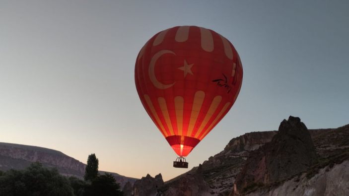 Kayseri'de balon turizmi başladı