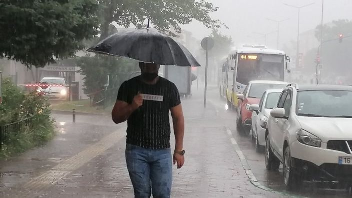 Meteorolojiden Bursa için kuvvetli sağanak uyarısı